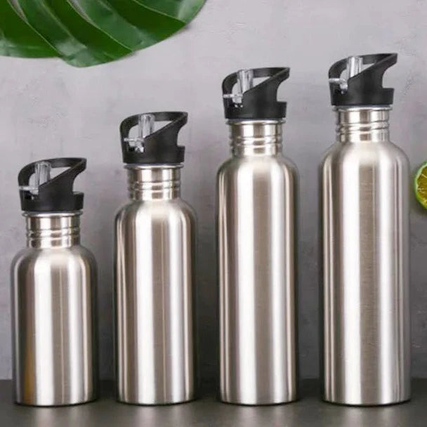 Gourde Inox Bouchon Sport