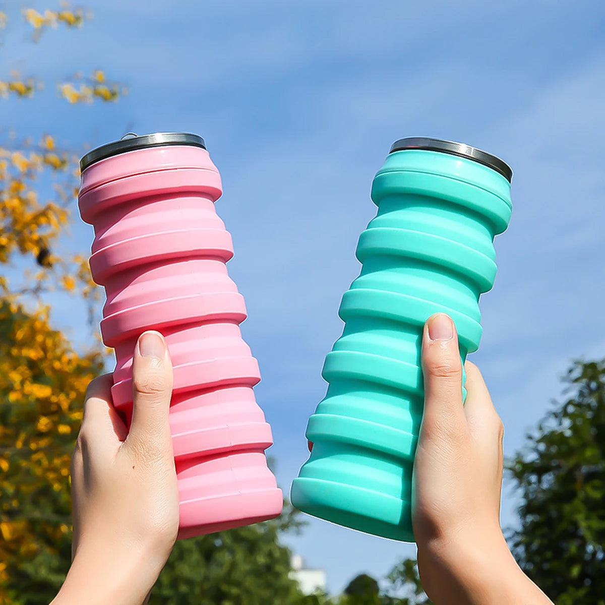 Gourde Souple Sport anti-fuite avec valve