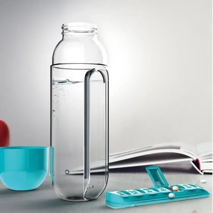 Gourde Plastique Pilulier