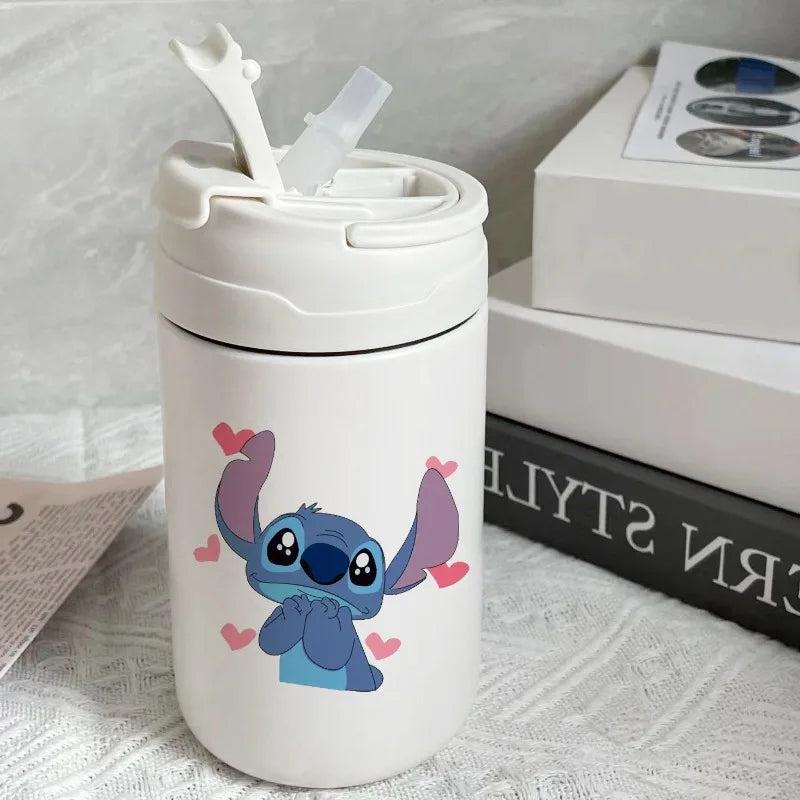 Paille rétractable, design personnages animés