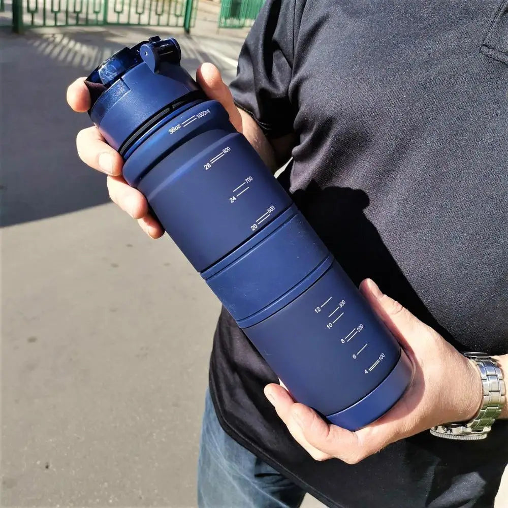 Gourde Isotherme 1 Litre graduée en millilitres