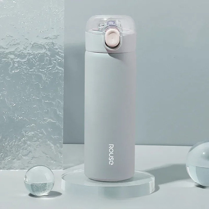 Gourde Avec Paille Isotherme