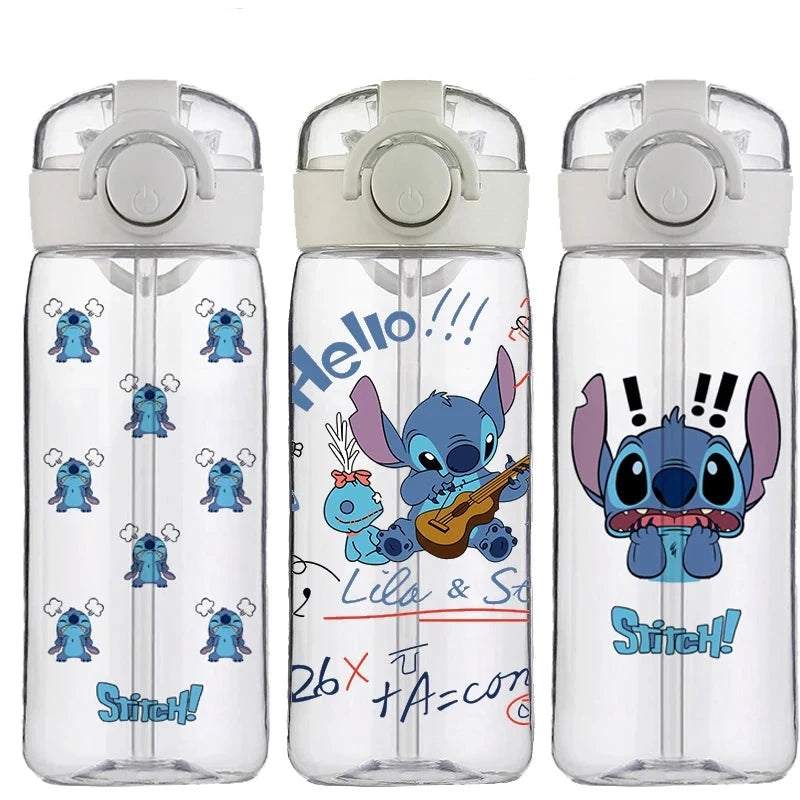 Gourde Stitch Plastique transparente 400 ml