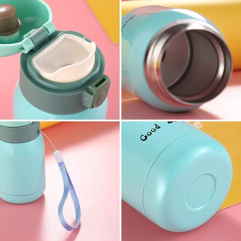 Gourde Enfant Rose en acier inoxydable